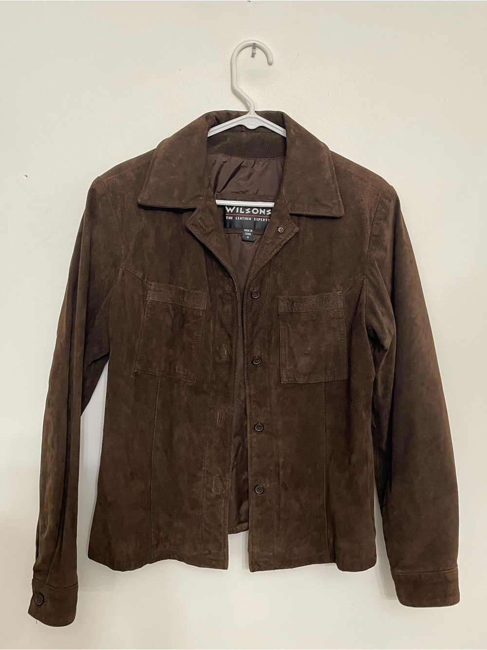 Wilson Brown Suede Leather Jacket - Picture 4 of 12